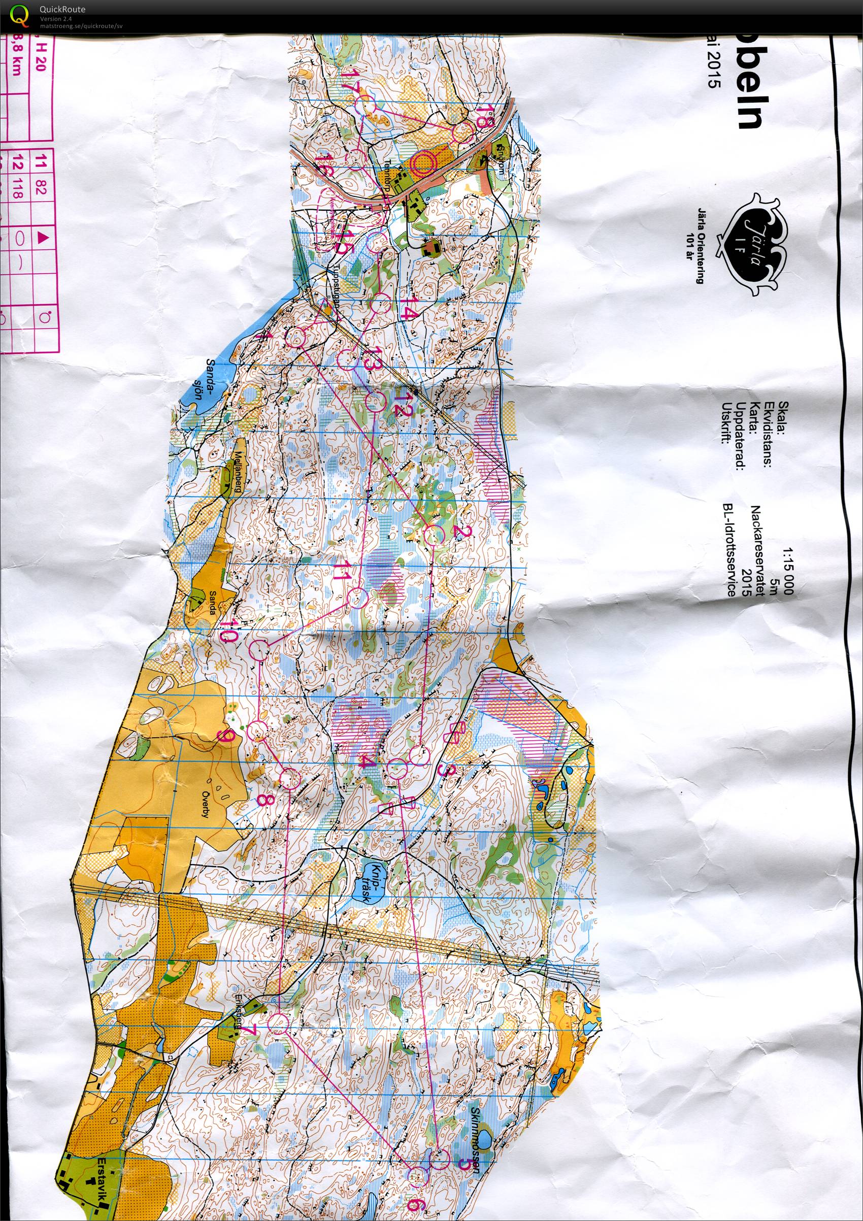 Järladubbeln långdistans (2015-05-03)