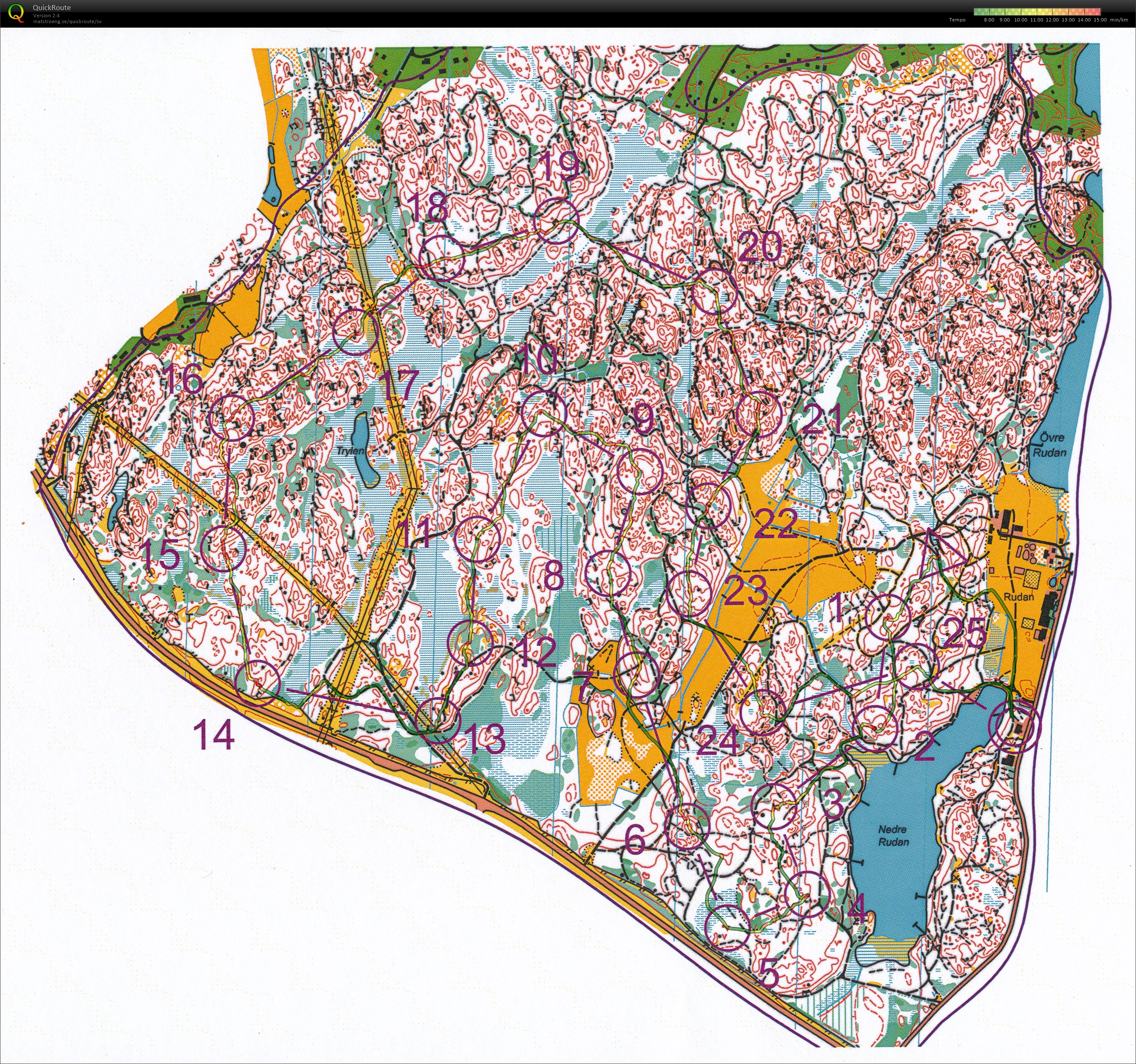 Lugn distans med kontrollplock (2015-05-05)