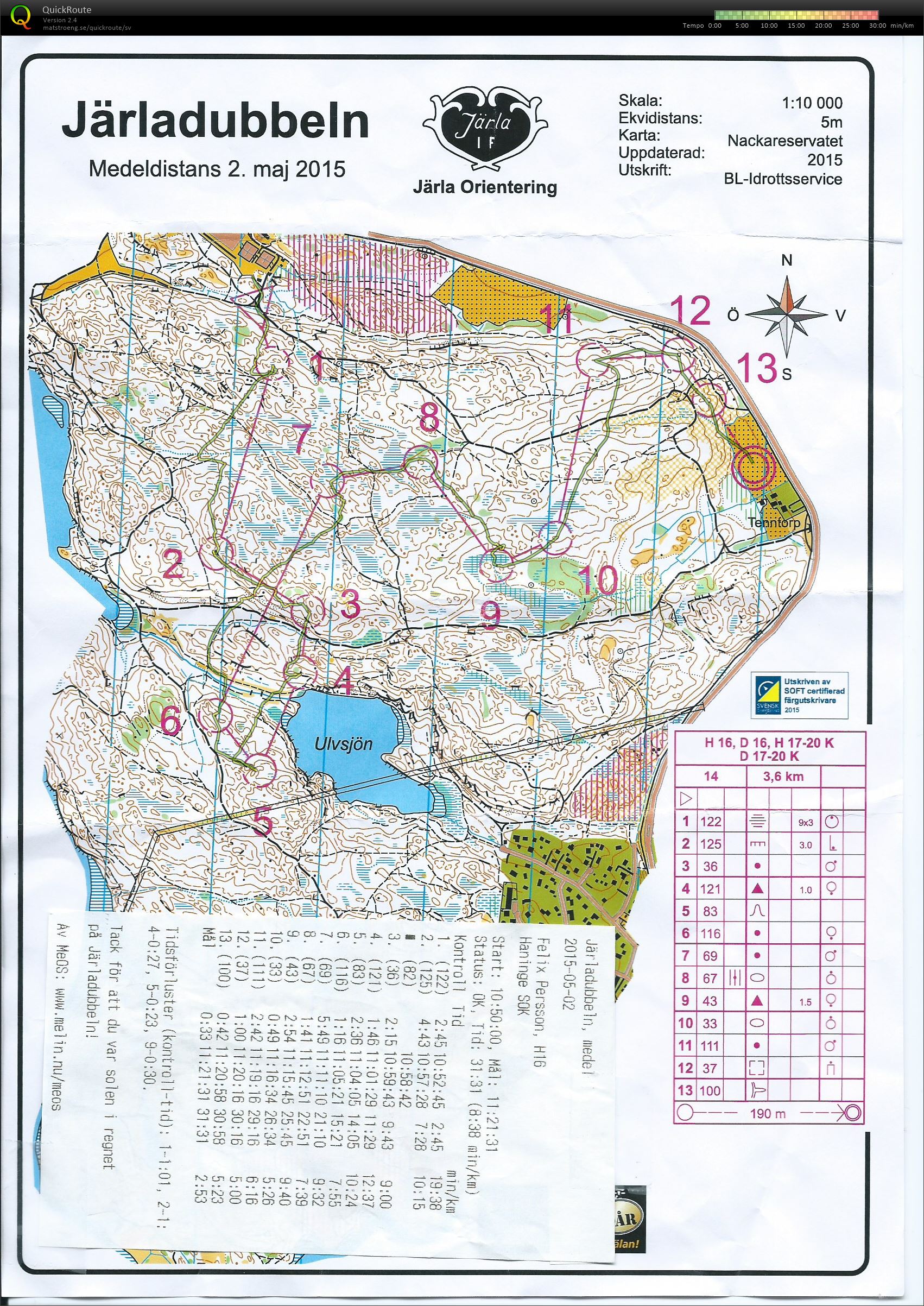 Järladubbeln Medel  (2015-05-02)