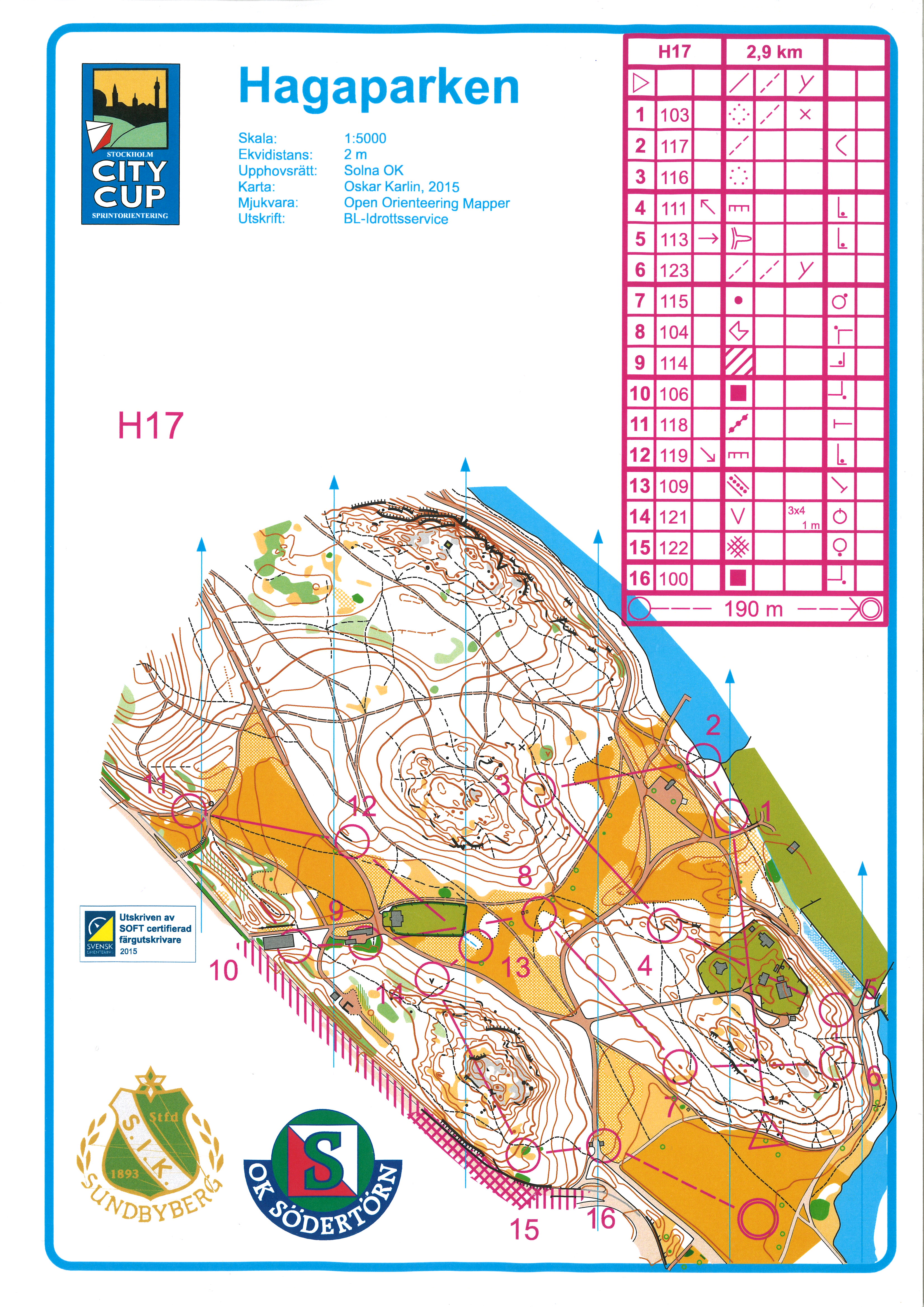 Stockholm City Cup E3 (2015-06-05)