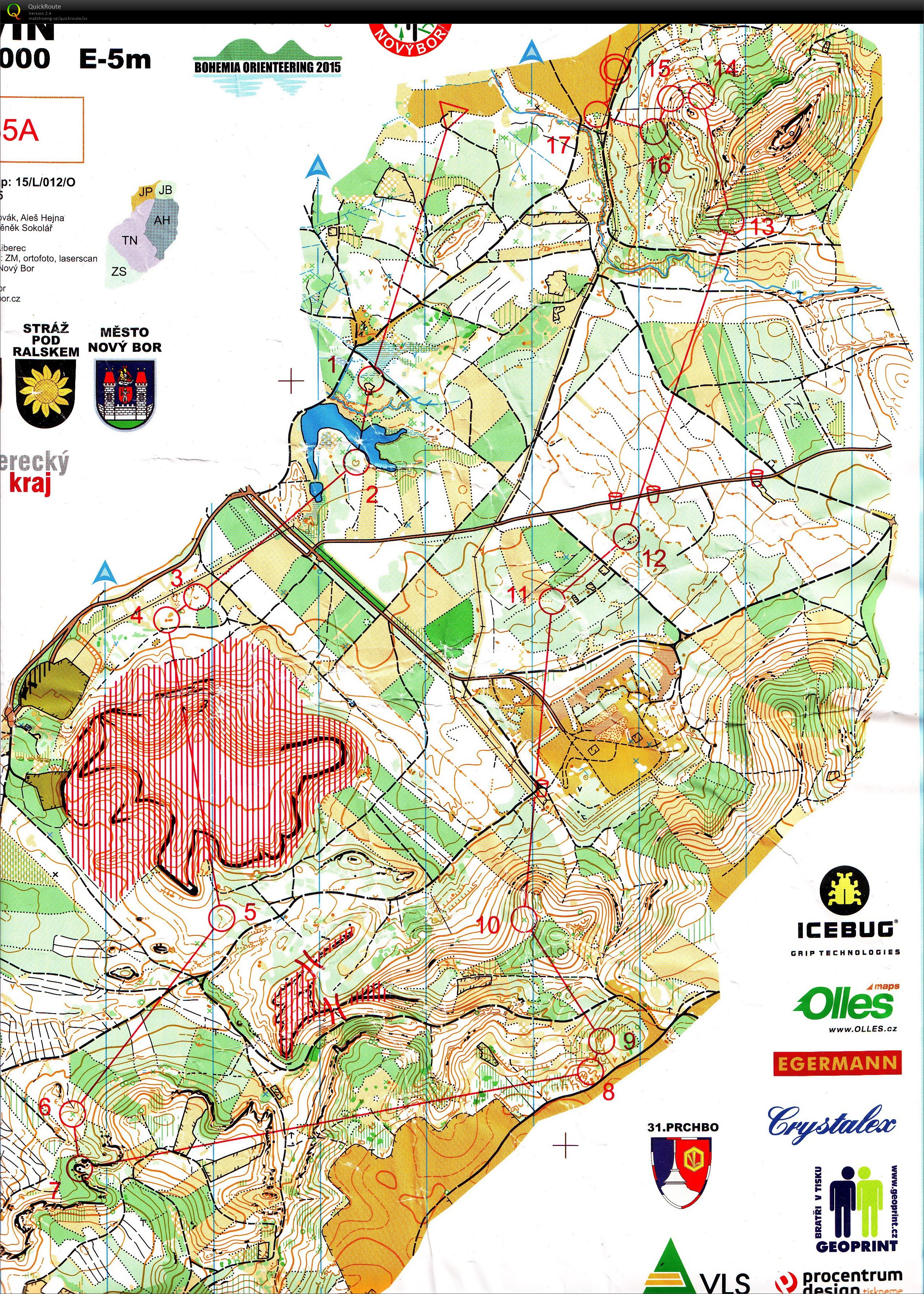 Bohemia Orienteering E3 (2015-08-07)