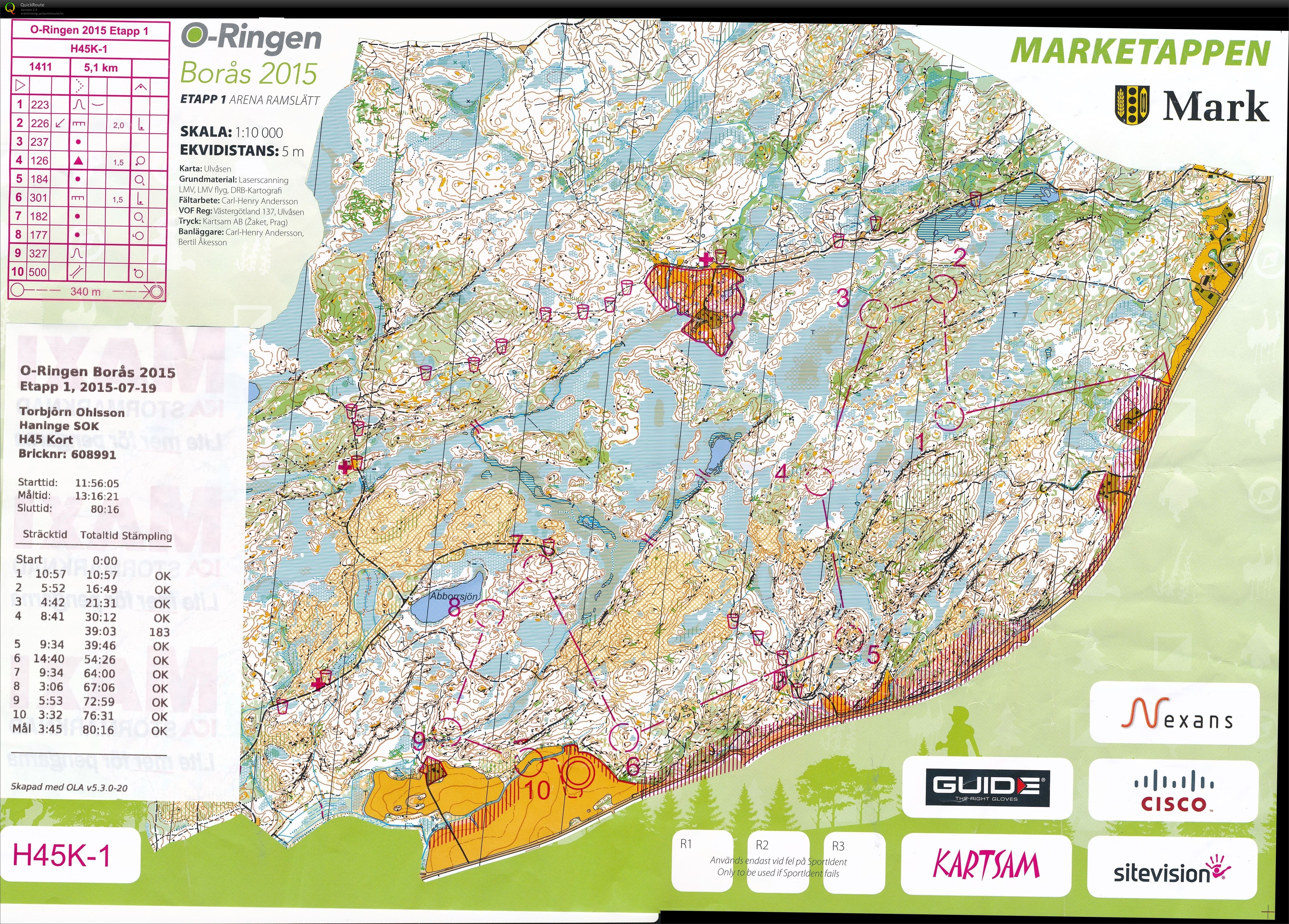 Oringen 2015 Borås E1 (2015-07-19)