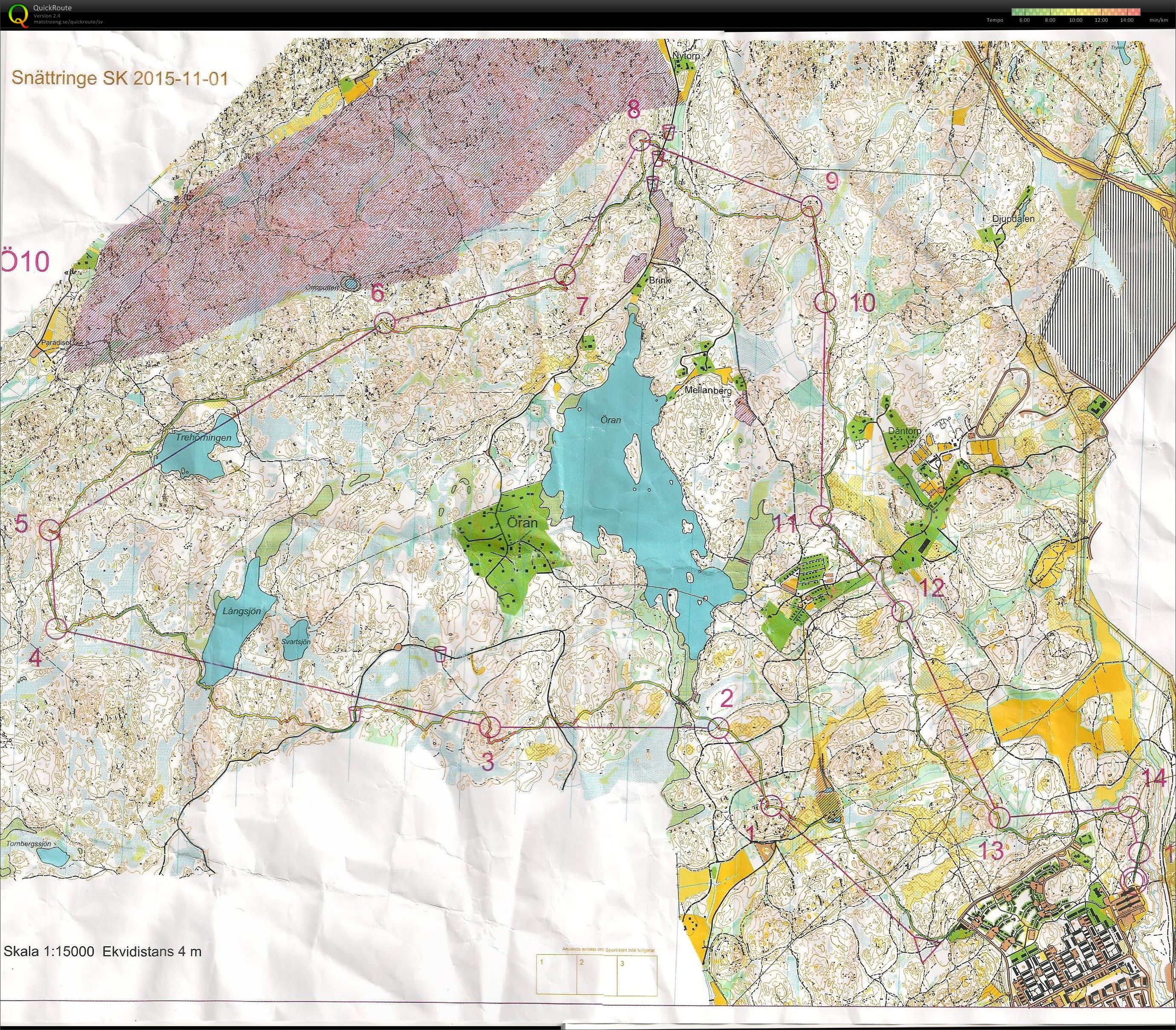 Ultra-KM, Höstlunken Ö10 (2015-11-01)