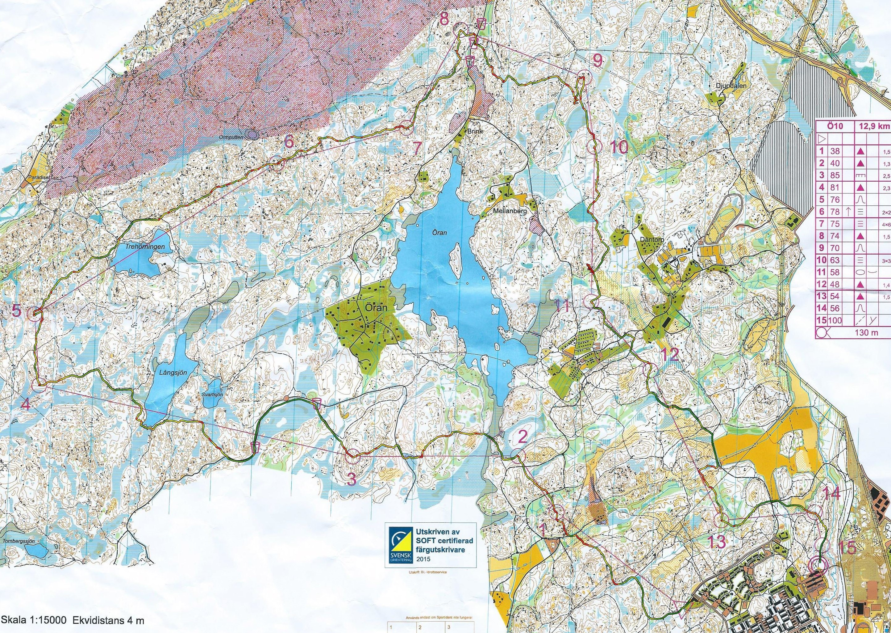 Höstlunken Ultra-Lång-KM (2015-11-01)