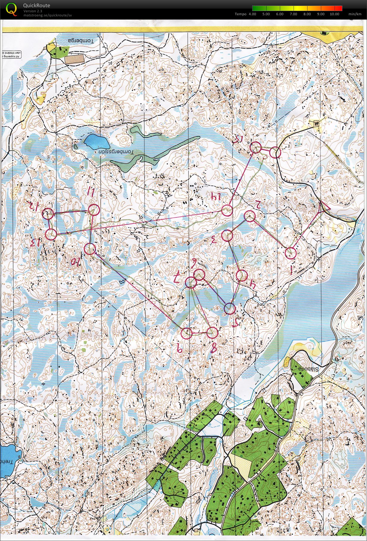 Gemensam start med SNO:s Top team (2011-08-24)