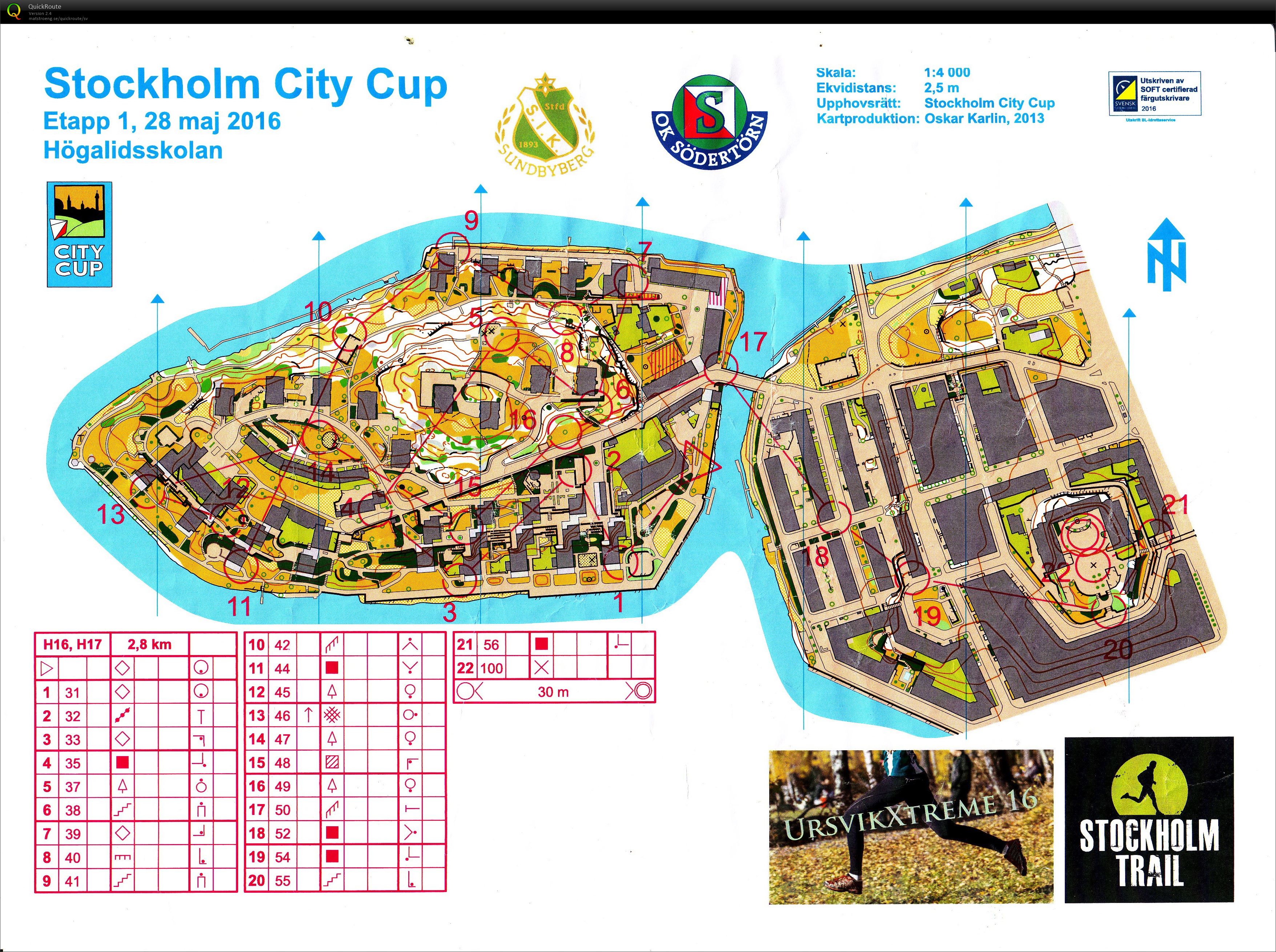 Stockholm city cup E1 (2016-05-18)