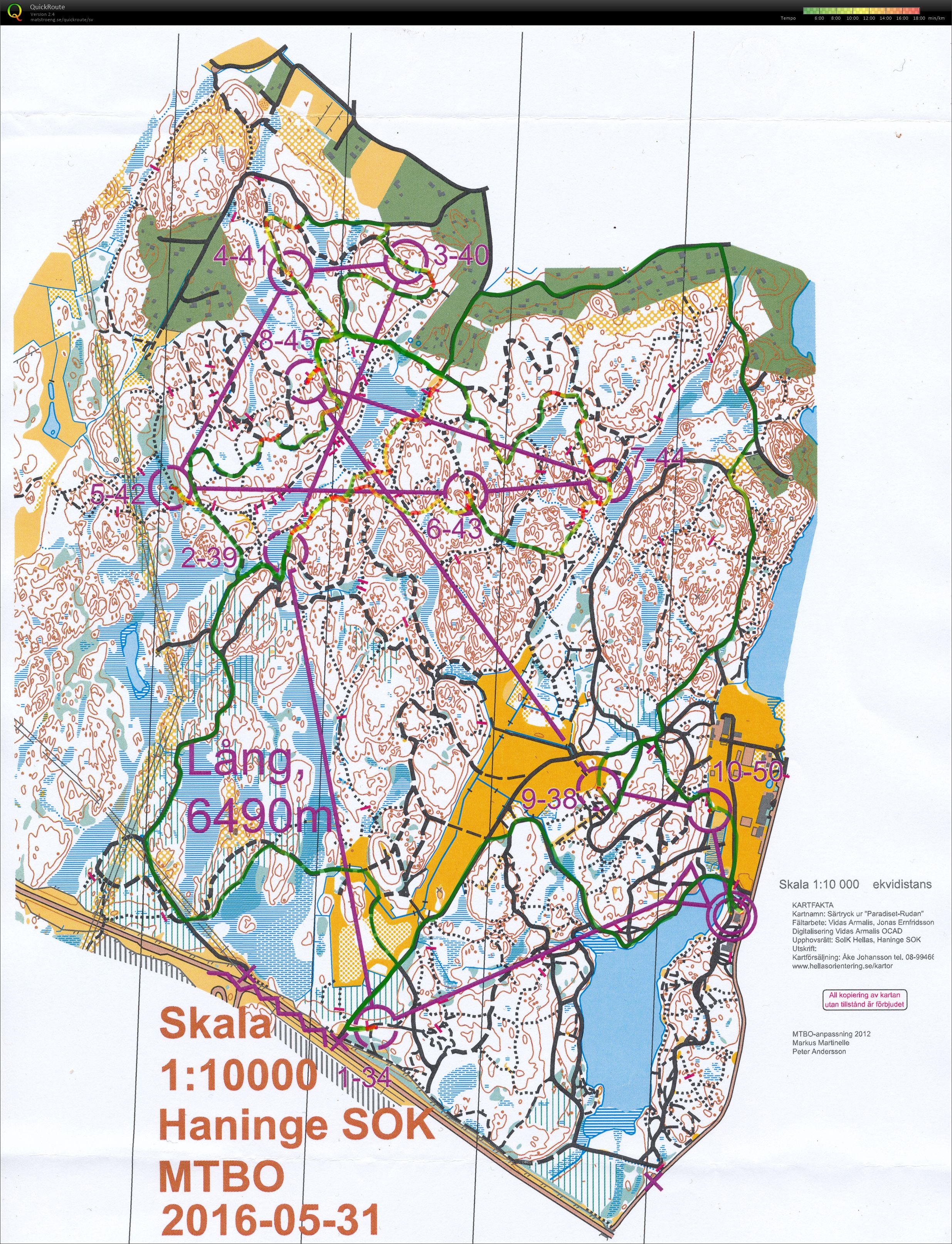 Haninge SOK MTBO (2016-05-31)