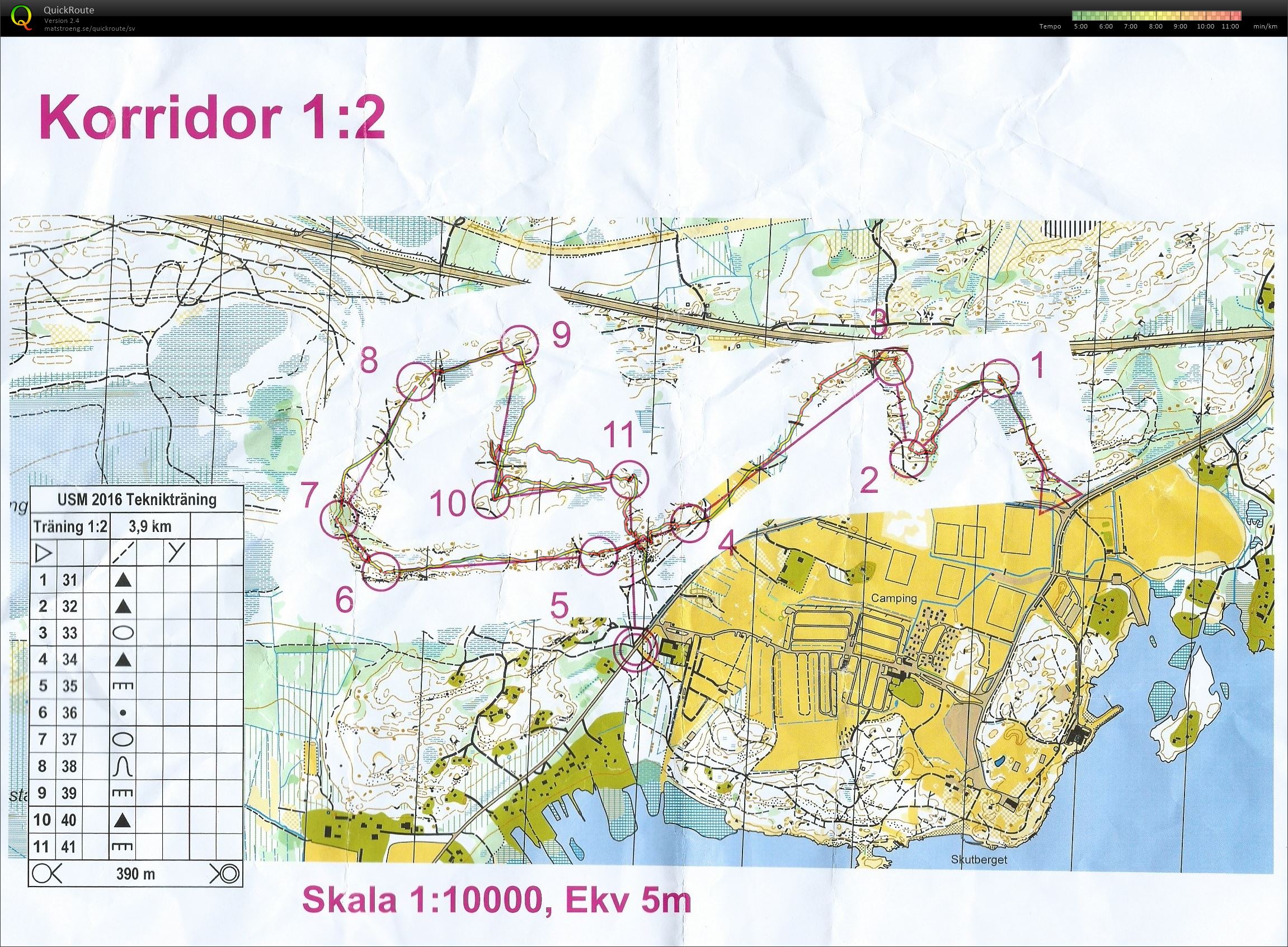 Usm Träning #1 Korridor (2016-08-14)