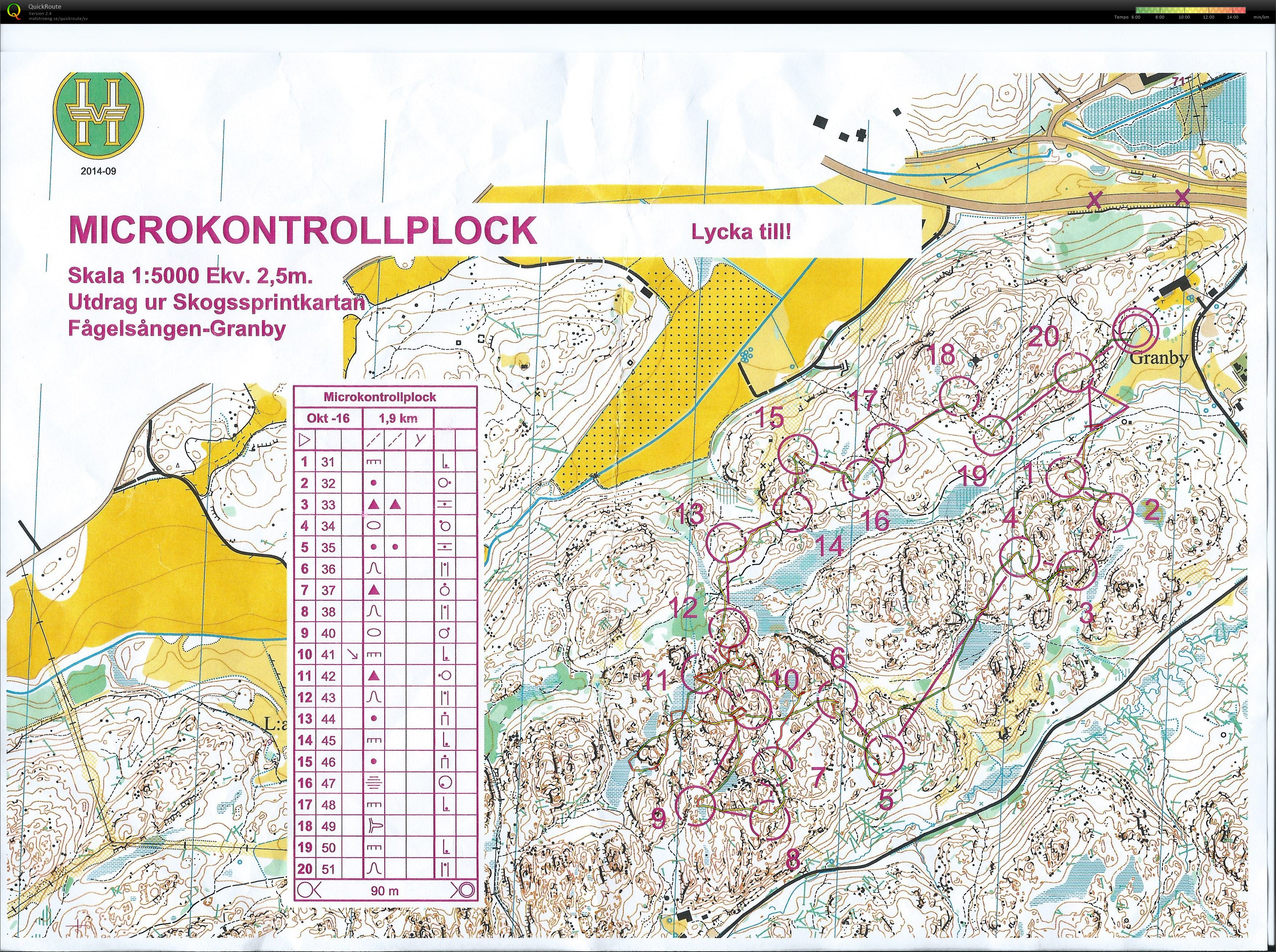 Frolgy Mästerskap I kontrollplock (2016-10-03)