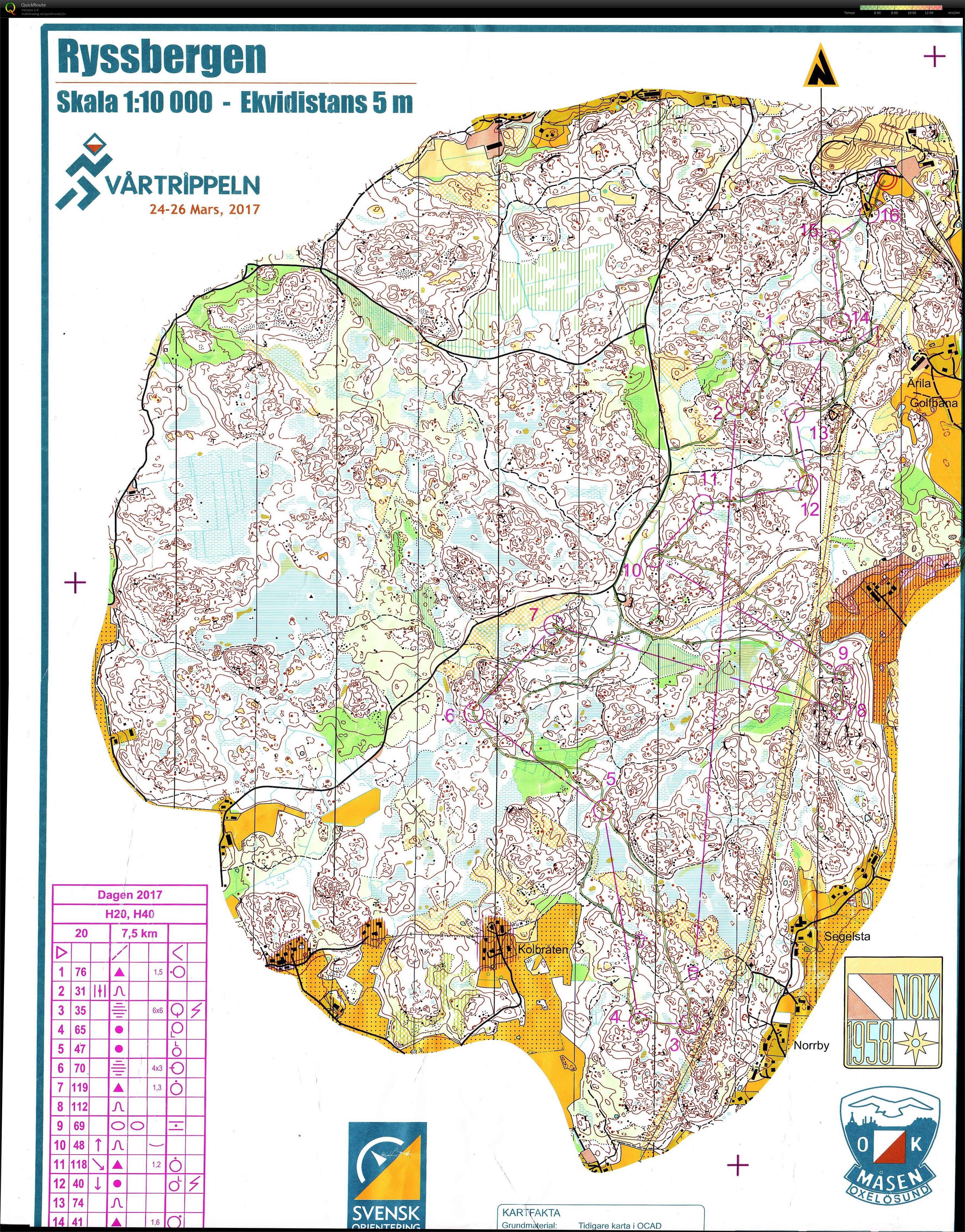 Nyköpingsorienteringen (2017-03-25)