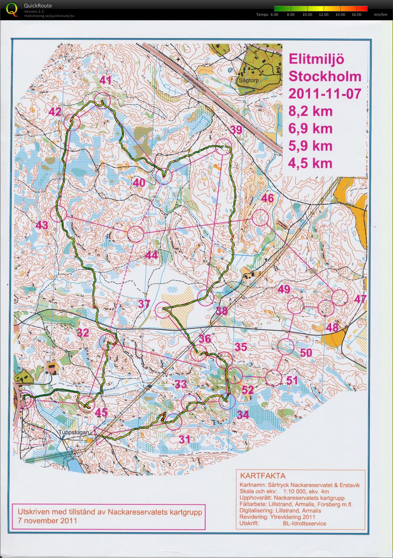 Akademiträning Älta (2011-11-07)