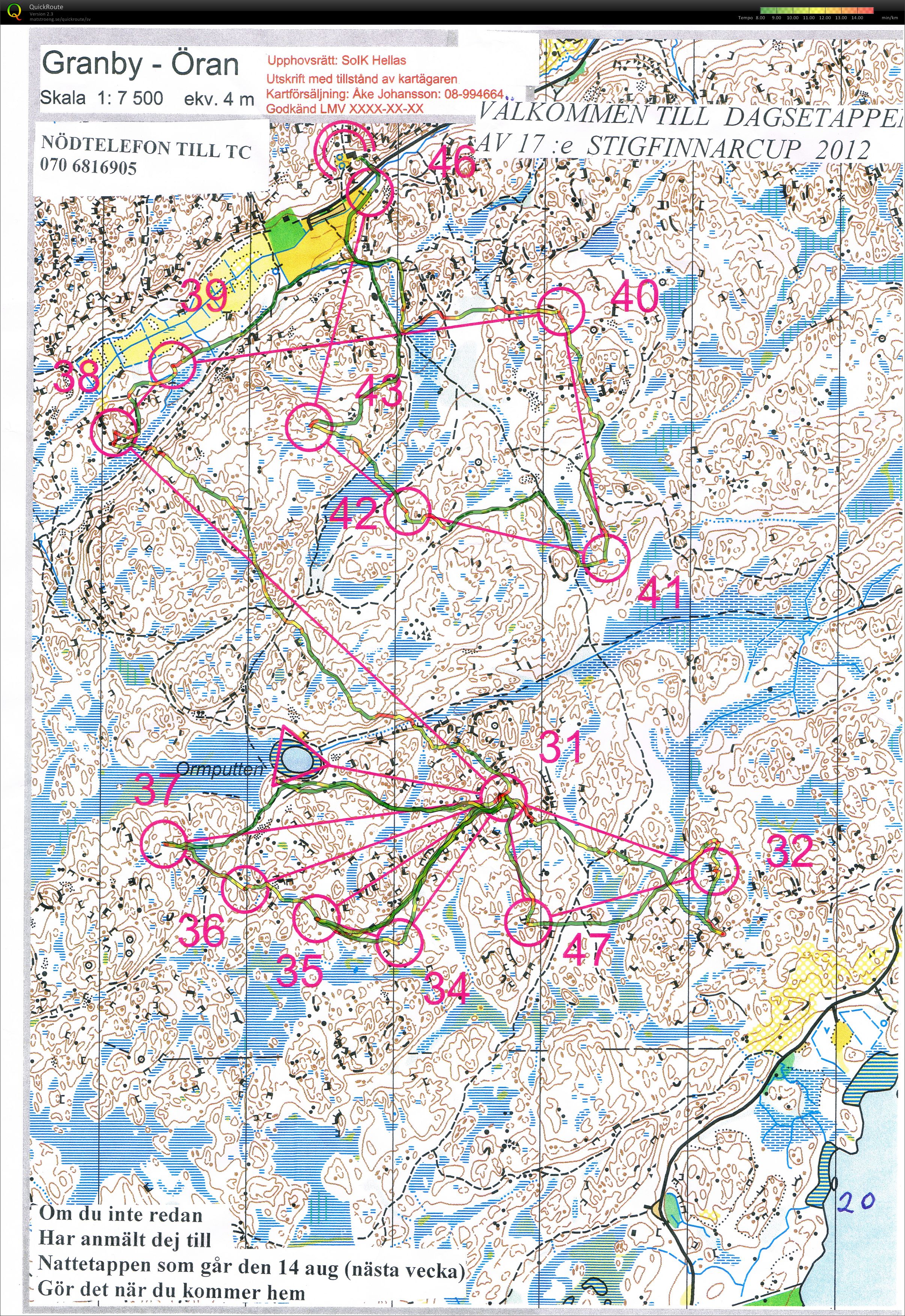 Stigfinnarcupen dag (2012-08-07)