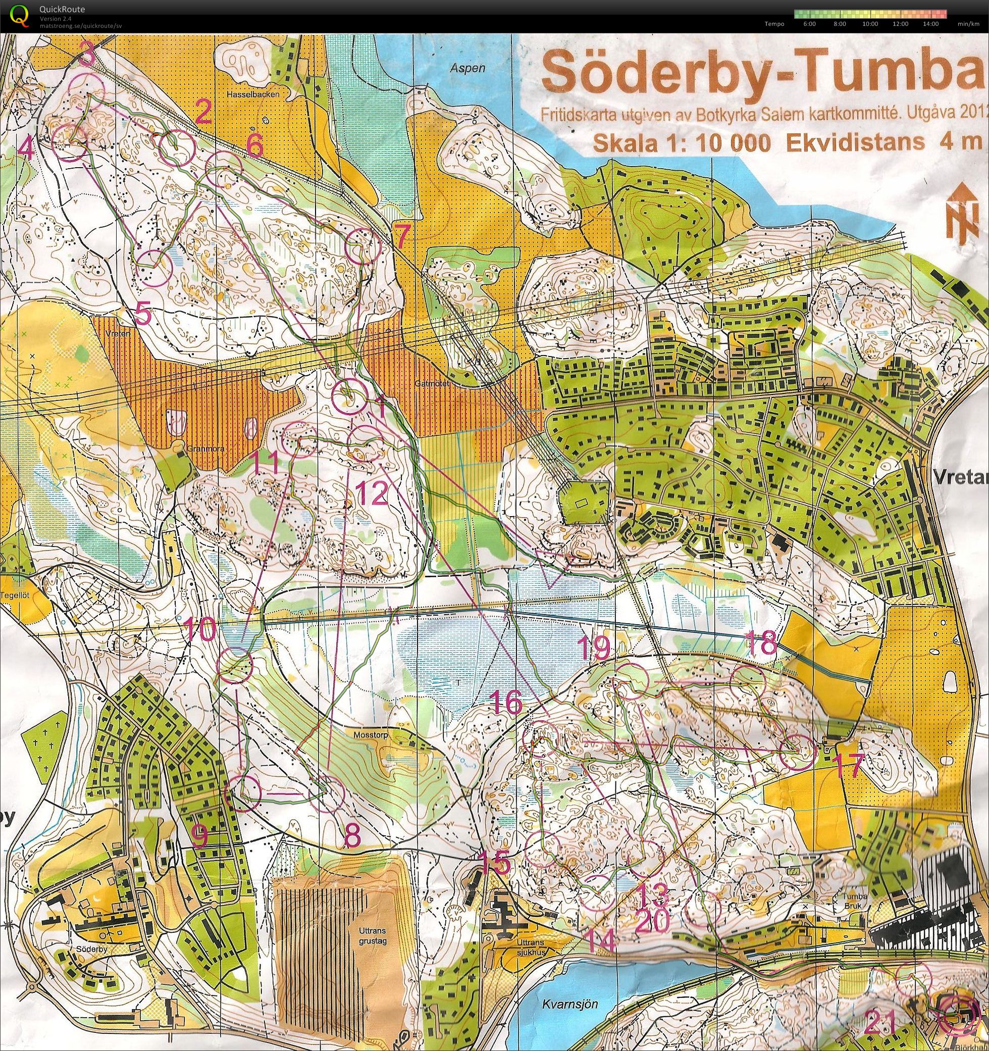 Novemebrtävlingarna Lång tillika KM Ultralång (2012-11-11)