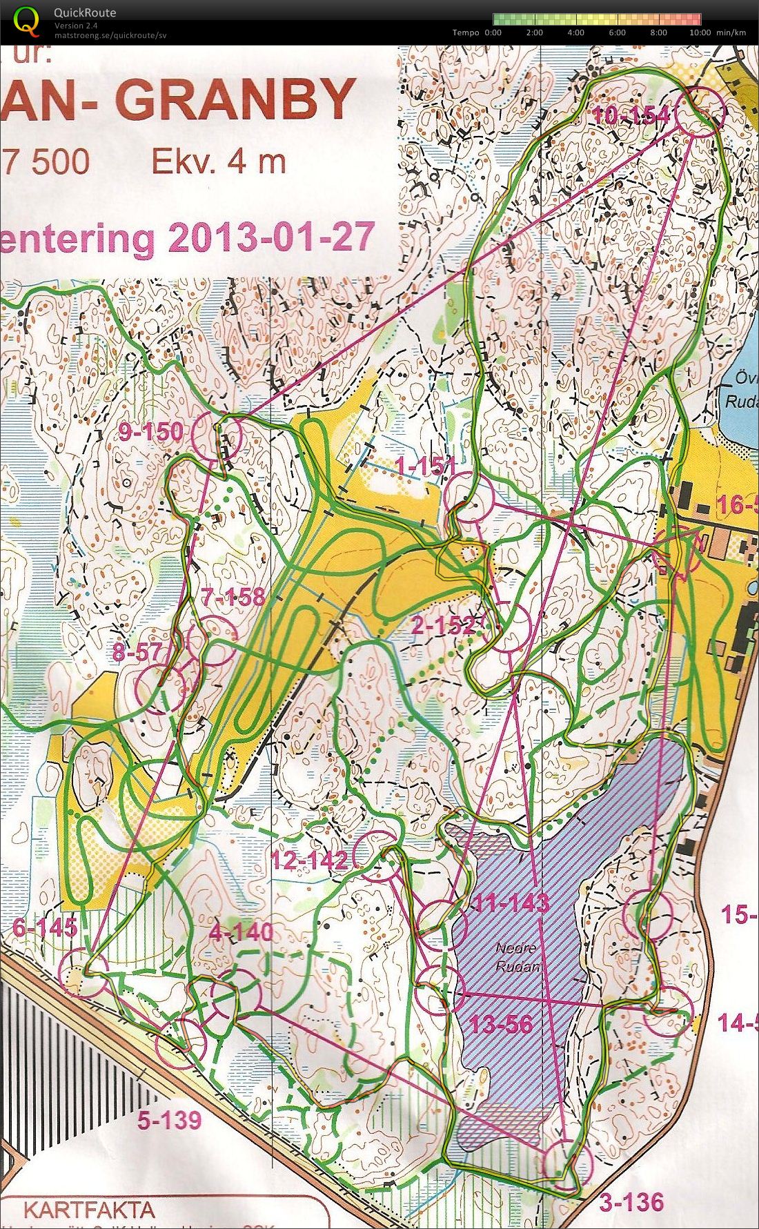 Haninge Skid-OL Karta 1 (2013-01-27)