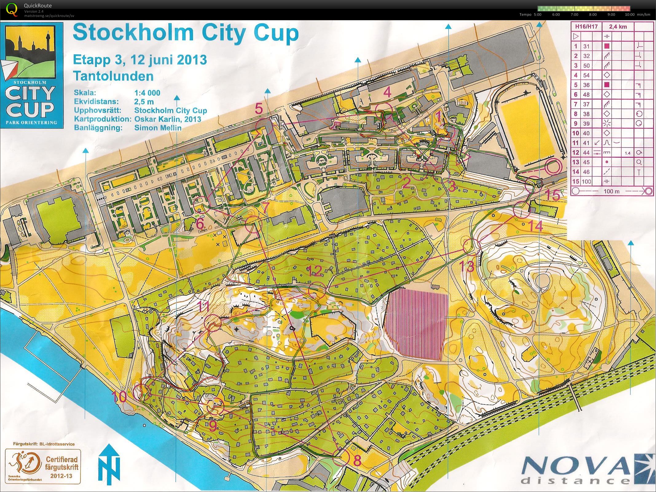 Stocholm City Cup 3 (2013-06-12)