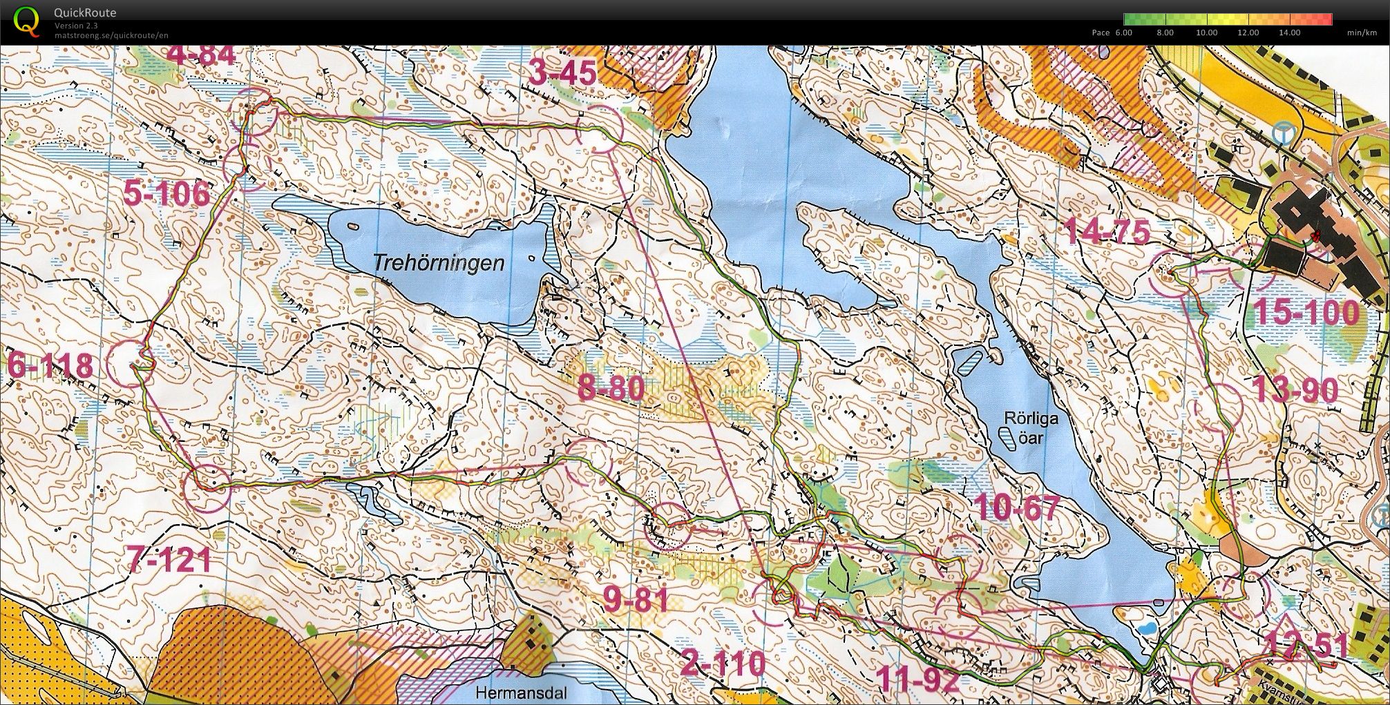 Trekvällars etapp 1 (2013-07-01)