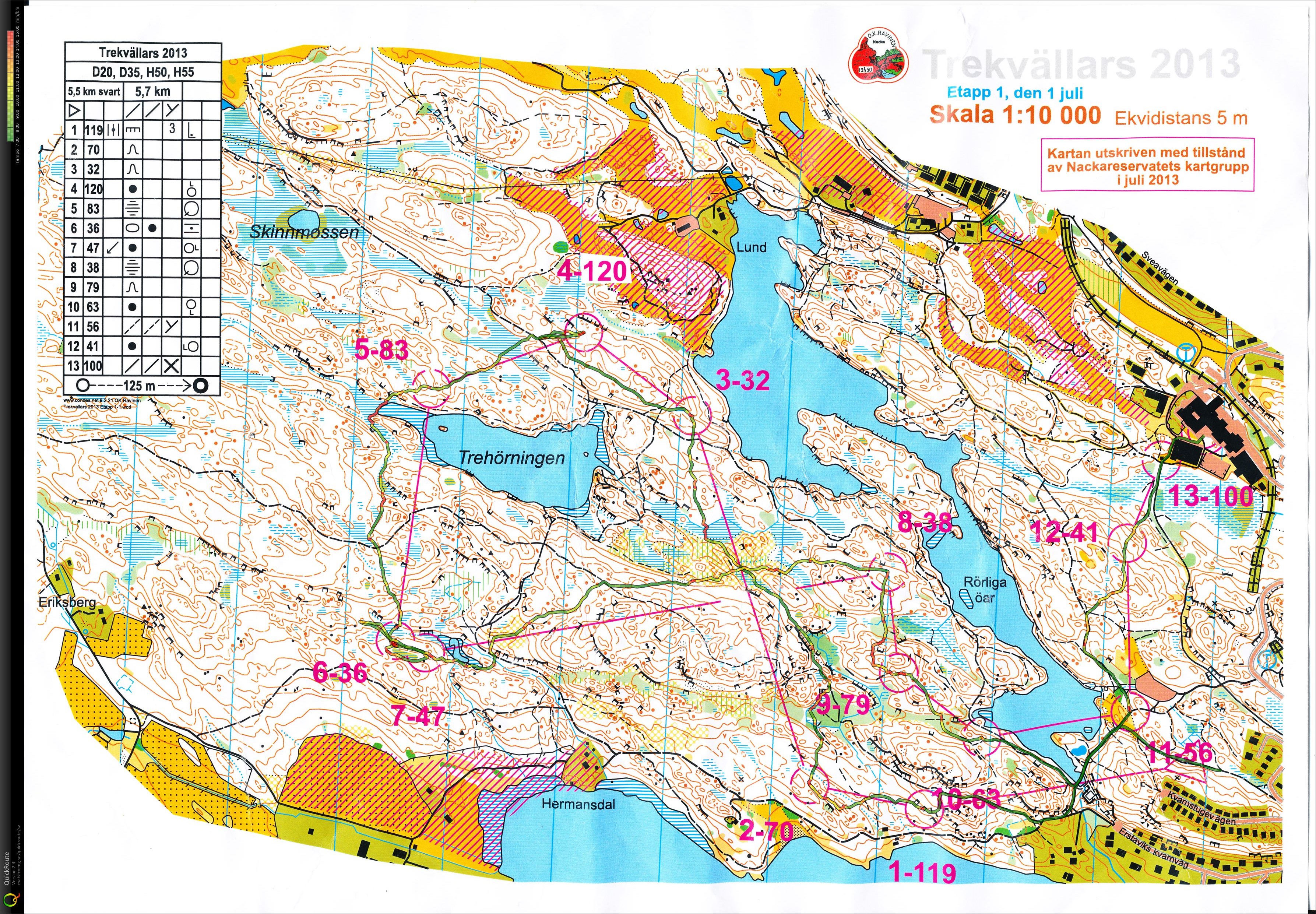 Trekvällars E1 (2013-07-01)