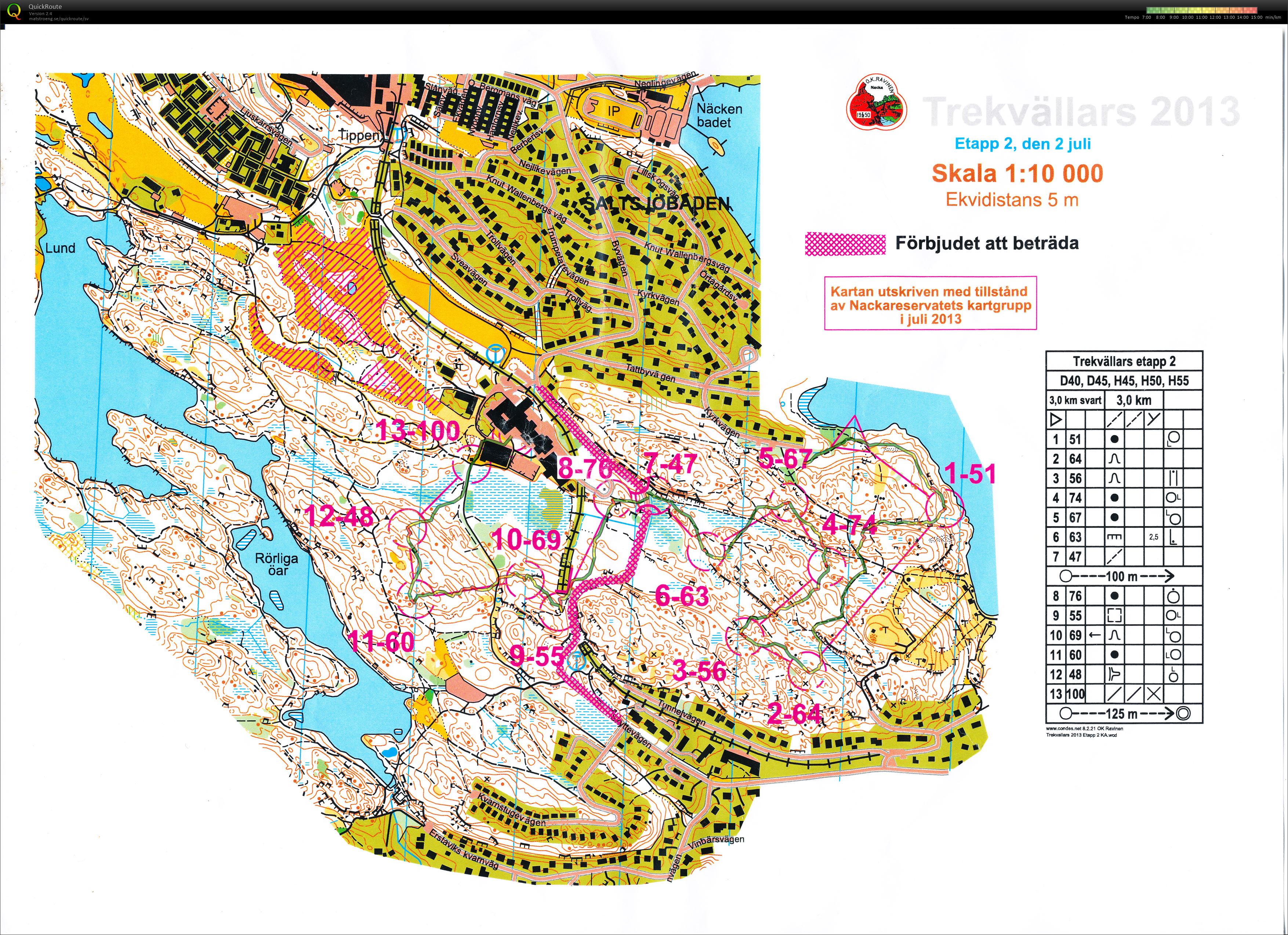 Trekvällars E2 (2013-07-02)