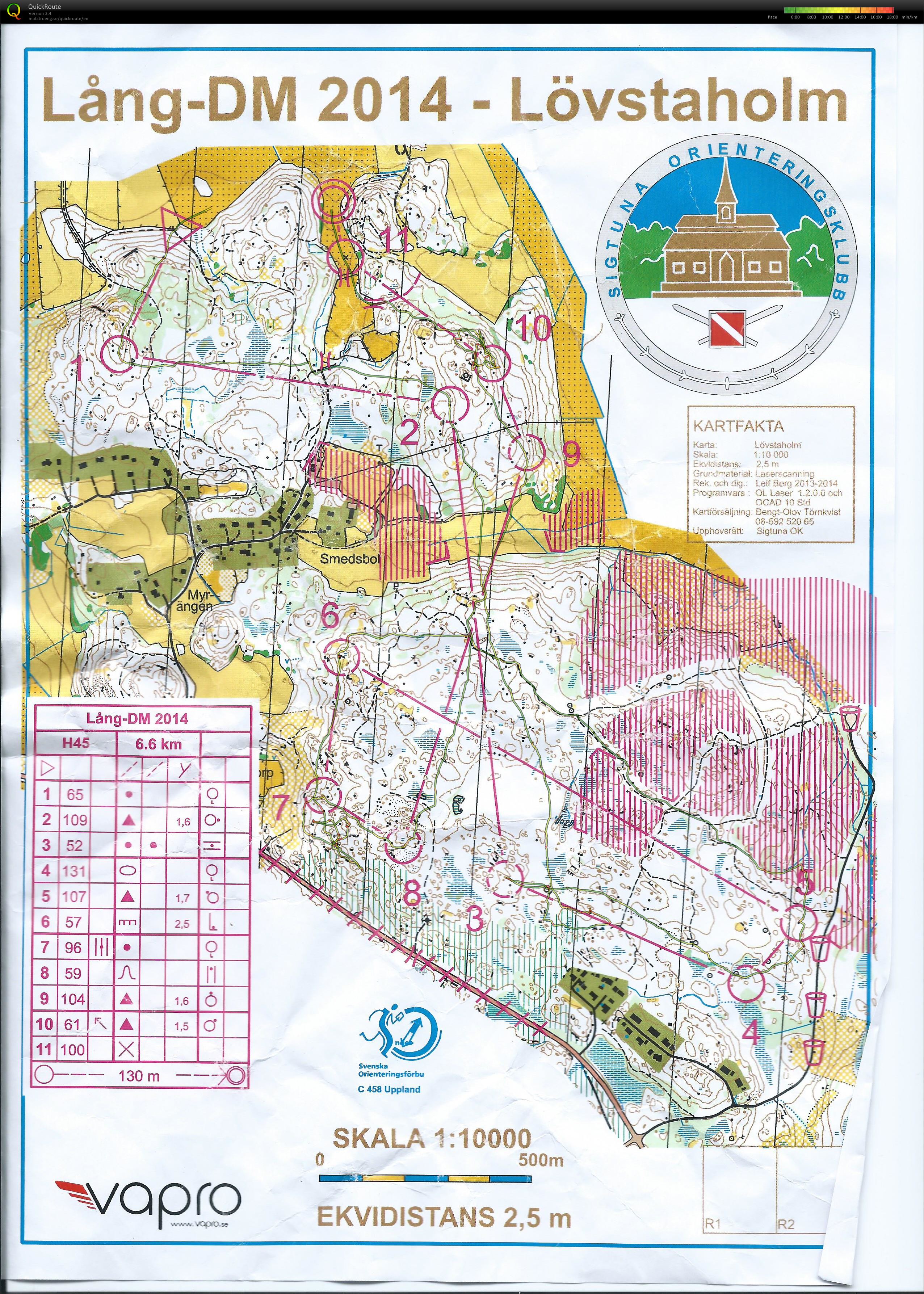 DM-Lång 2014 Uppland+Stockholm (2014-09-06)