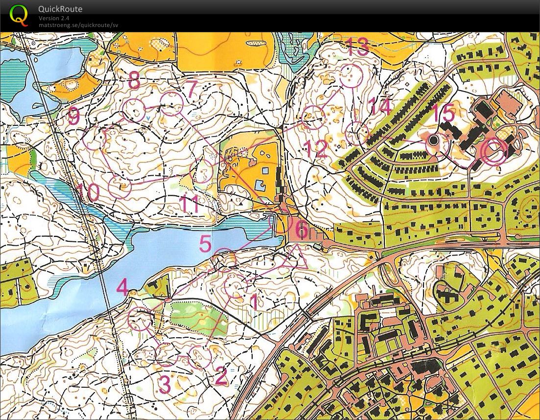 Lidingö medeldistans ÖM5 (2015-04-06)